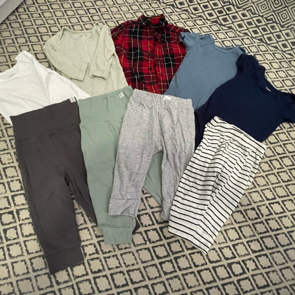 Carter's Baby Clothes Bundle -9 piece bundle